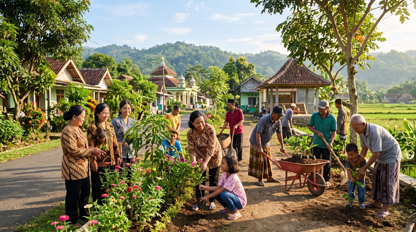 Banner Kampung Ombau Asa